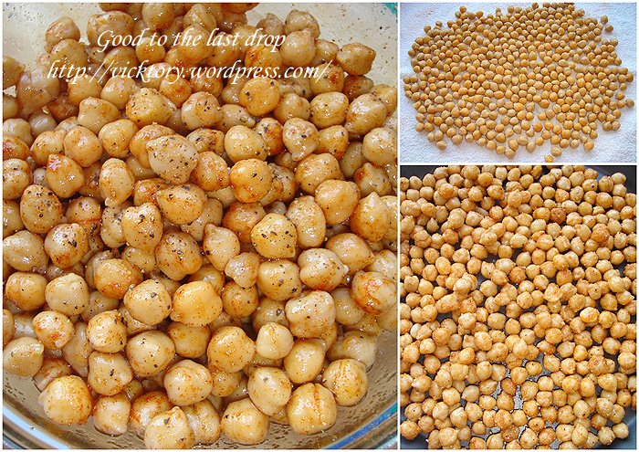 baked spiced chickpeas